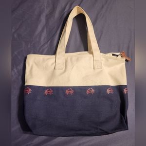J. Crew NEW canvas tote